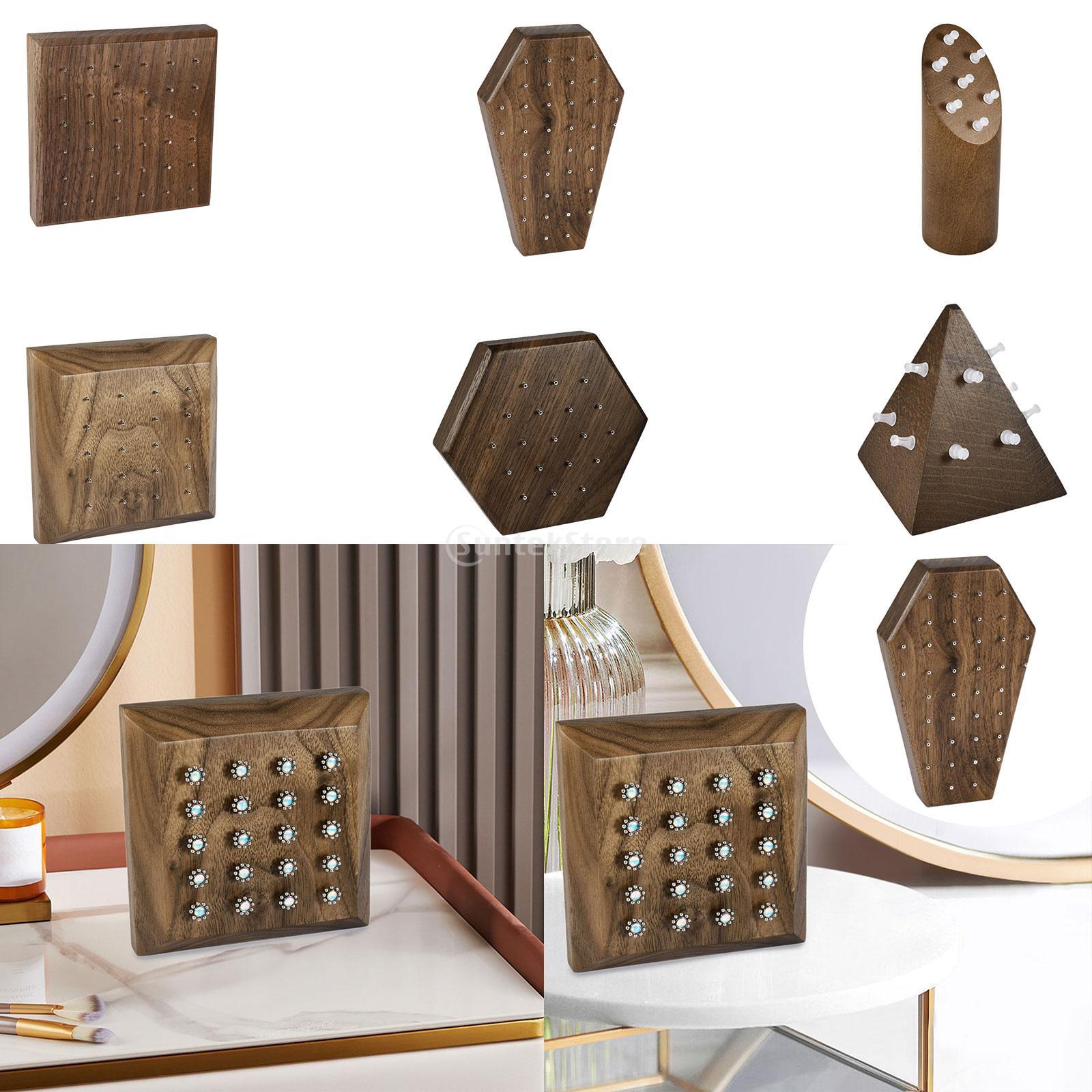 Body Jewelry Organizer - เครื่องประดับเจาะขาตั้งไม้หูStudsจอแสดงผลต่างหูOrganizerปฏิบัติBody Piercingอุปกรณ์เสริม