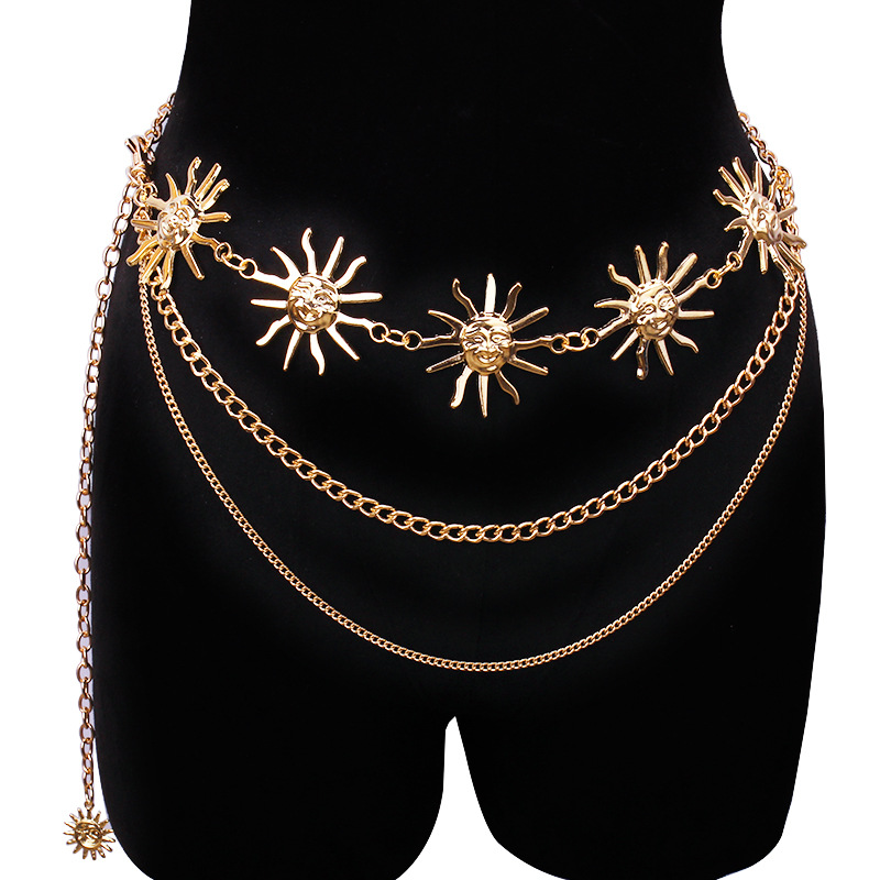 Body Jewelry Ends - Chunky Multilayer Punk Gothic Moon Sun