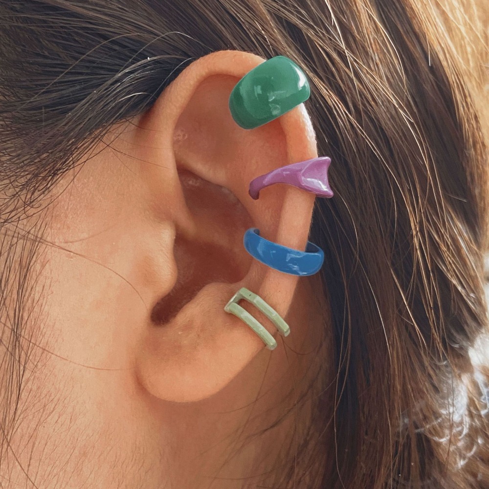 4 ชิ้นชุดบุคลิกภาพพับสวมใส่สีเ - Body Jewelry Kit บทวิจารณ์และราคา