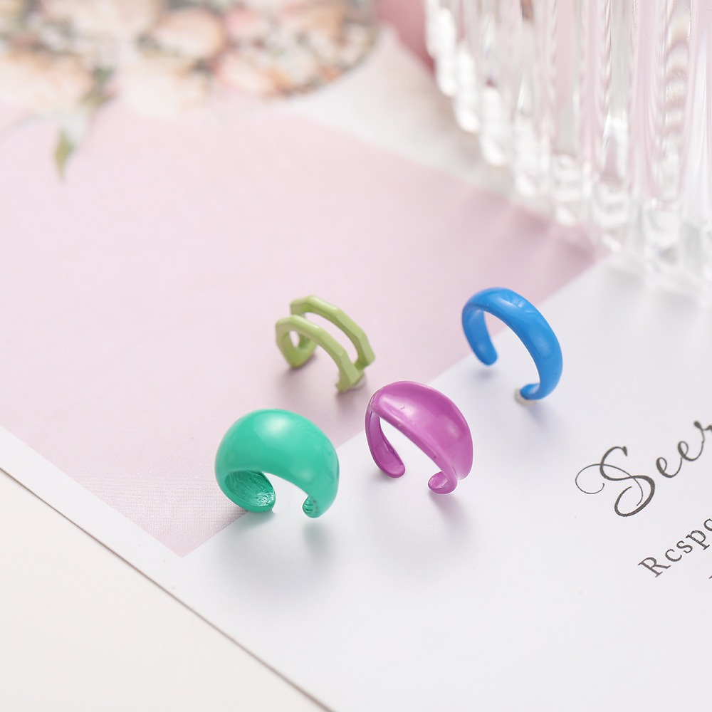 4 ชิ้นชุดบุคลิกภาพพับสวมใส่สีเ - Body Jewelry Kit บทวิจารณ์และราคา