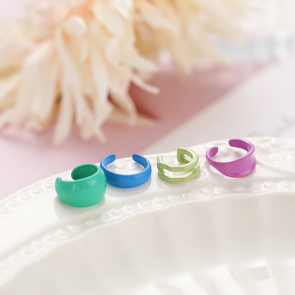 4 ชิ้นชุดบุคลิกภาพพับสวมใส่สีเ - Body Jewelry Kit บทวิจารณ์และราคา