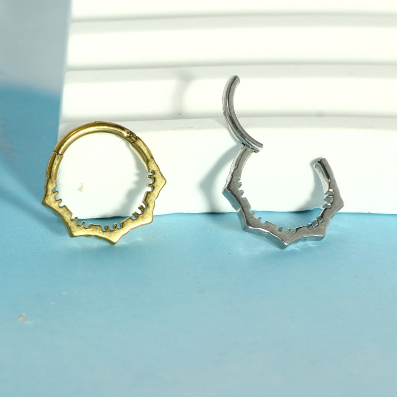 ต่างหูห่วงจมูก โลหะ แหวนจมูกเจ - Body Jewelry And Earrings บทวิจารณ์และราคา