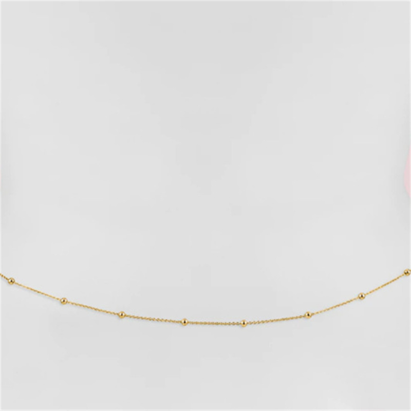 สาวเรียบง่ายลูกปัด Belly Chain - Body Jewelry Women บทวิจารณ์และราคา