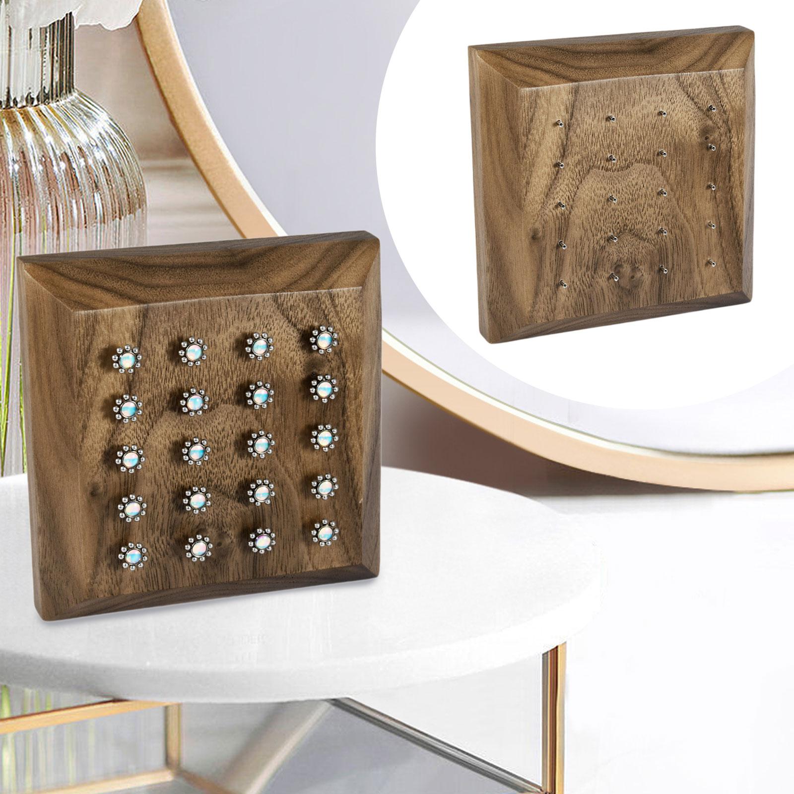 เครื่องประดับเจาะขาตั้งไม้หูSt - Body Jewelry Organizer บทวิจารณ์และราคา
