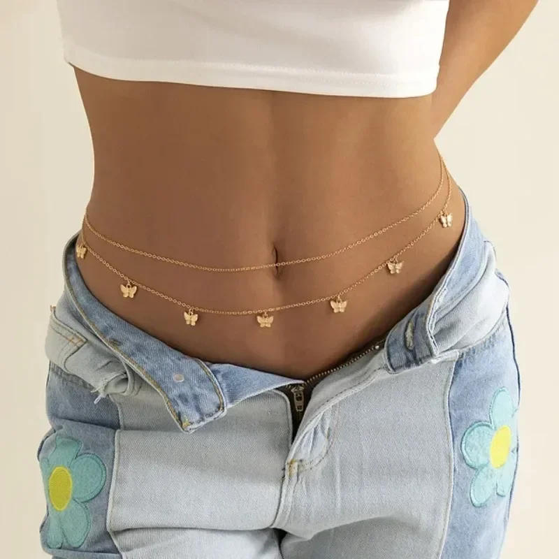 ใหม่ Charm เซ็กซี่ Double Laye - Body Jewelry Ends บทวิจารณ์และราคา