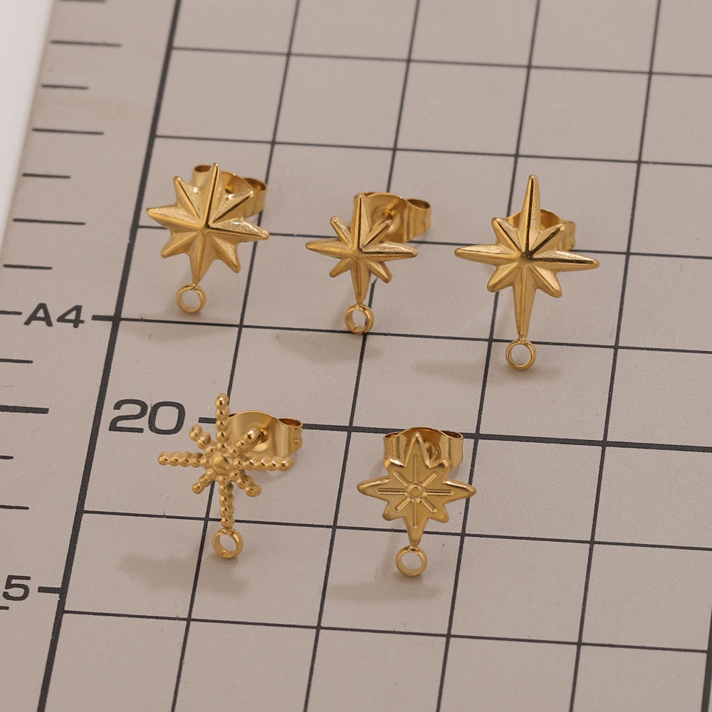 ต่างหูสแตนเลสรูปดาว 6 ชิ้น สำห - Body Jewelry Kit บทวิจารณ์และราคา