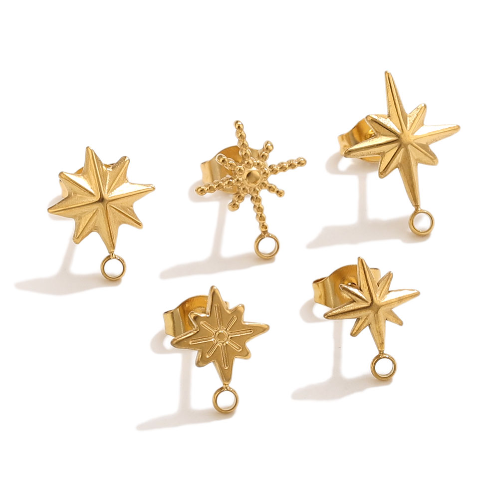 ต่างหูสแตนเลสรูปดาว 6 ชิ้น สำห - Body Jewelry Kit บทวิจารณ์และราคา