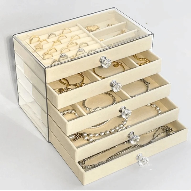 กล่องใส่เครื่องประดับอะคริลิคก - Body Jewelry Organizer บทวิจารณ์และราคา