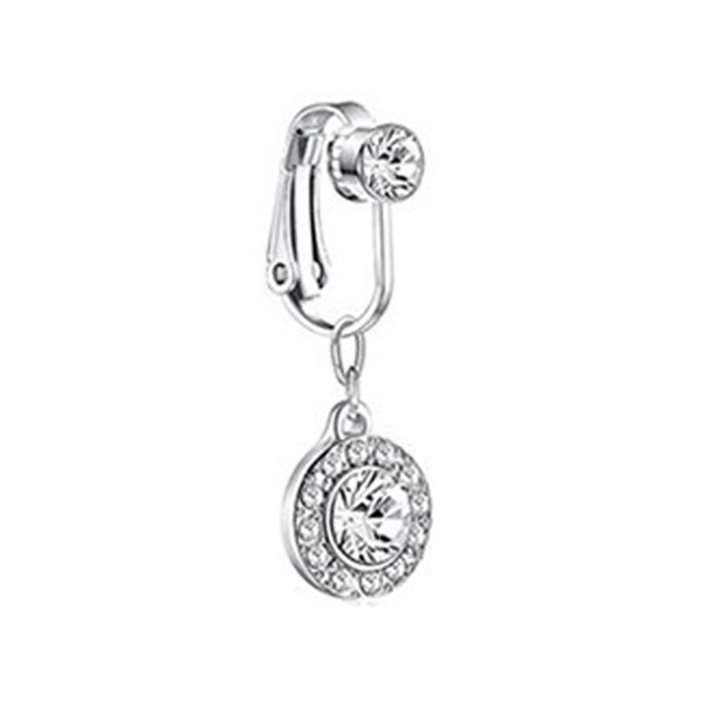 ต่างหูแบบหนีบรูปผีเสื้อ แหวนสะ - Body Jewelry And Earrings บทวิจารณ์และราคา