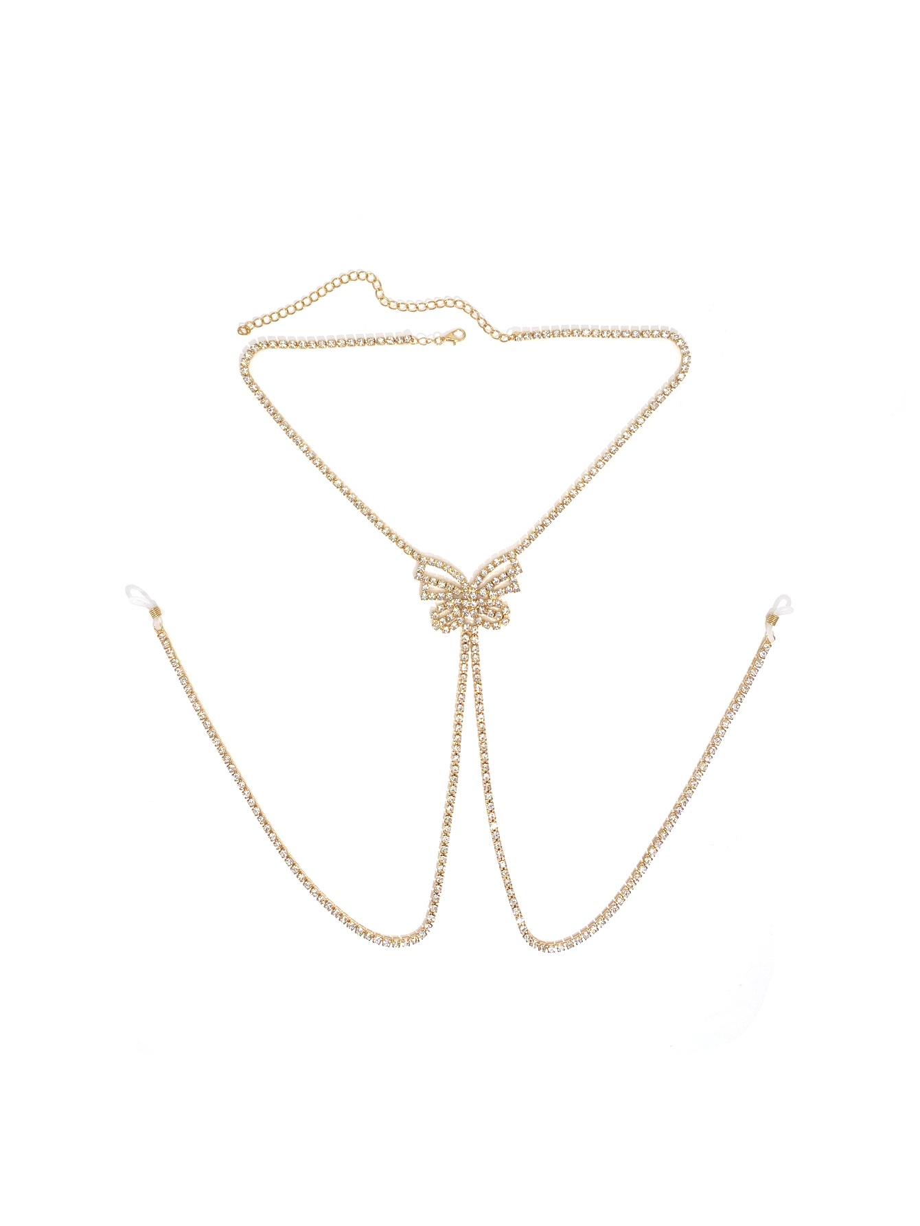 ห่วงโซ่ปลายผีเสื้อพู่ห้อยแบบไม - Body Jewelry Women บทวิจารณ์และราคา