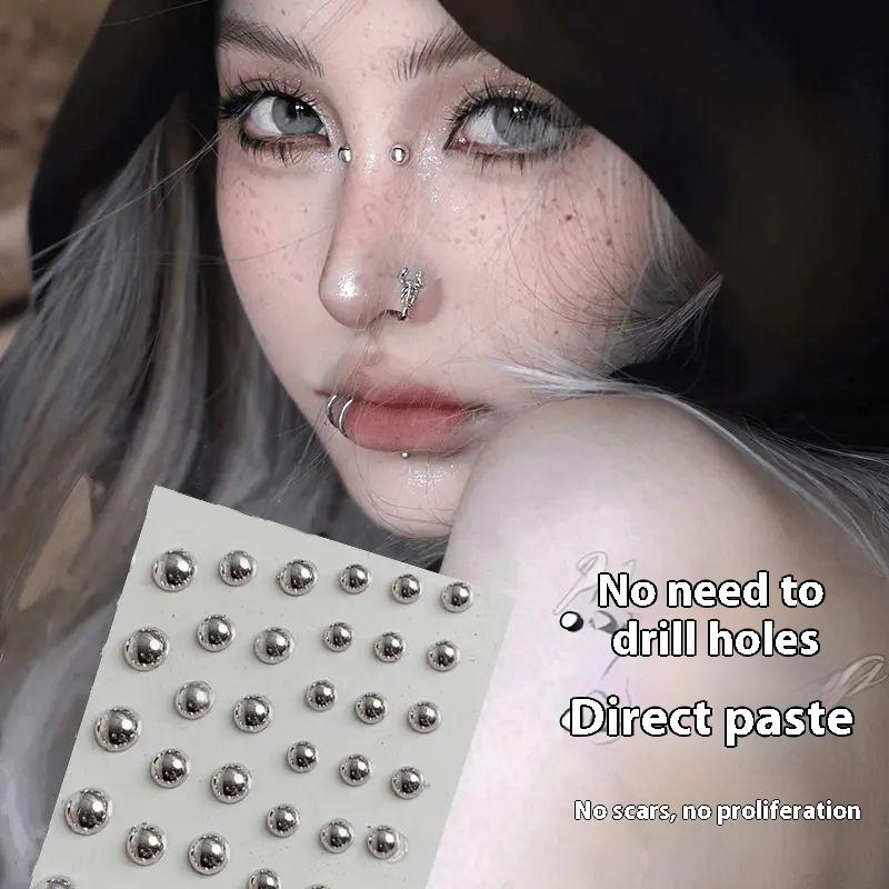 321pcs ไม่เจาะ Lip Studs สติกเ - Body Jewelry Nose Studs บทวิจารณ์และราคา