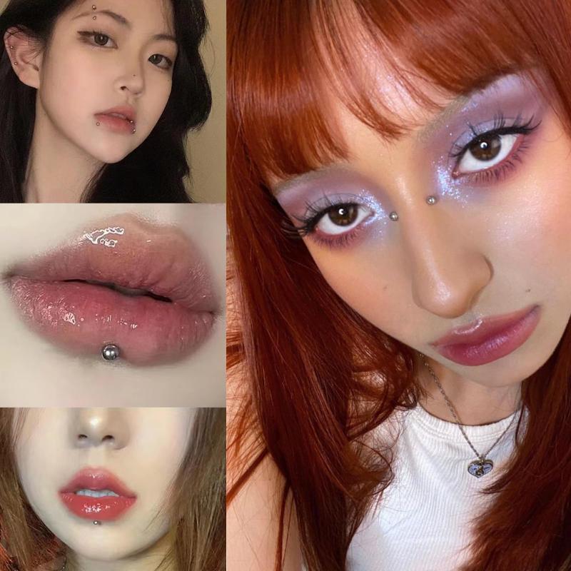 321pcs ไม่เจาะ Lip Studs สติกเ - Body Jewelry Nose Studs บทวิจารณ์และราคา