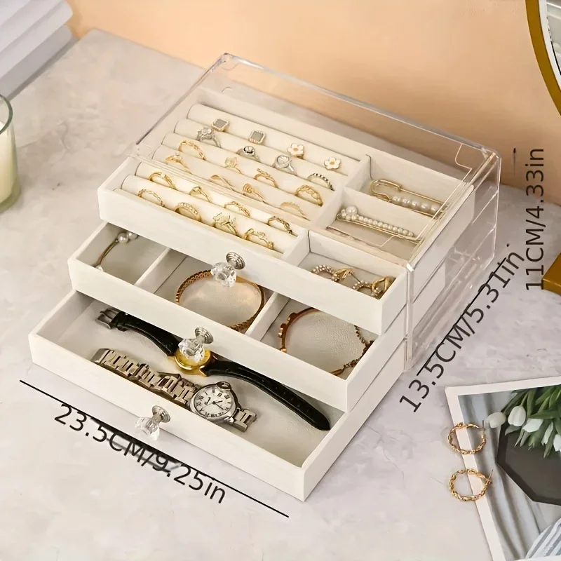กล่องจัดเก็บเครื่องประดับอะคริ - Body Jewelry Organizer บทวิจารณ์และราคา