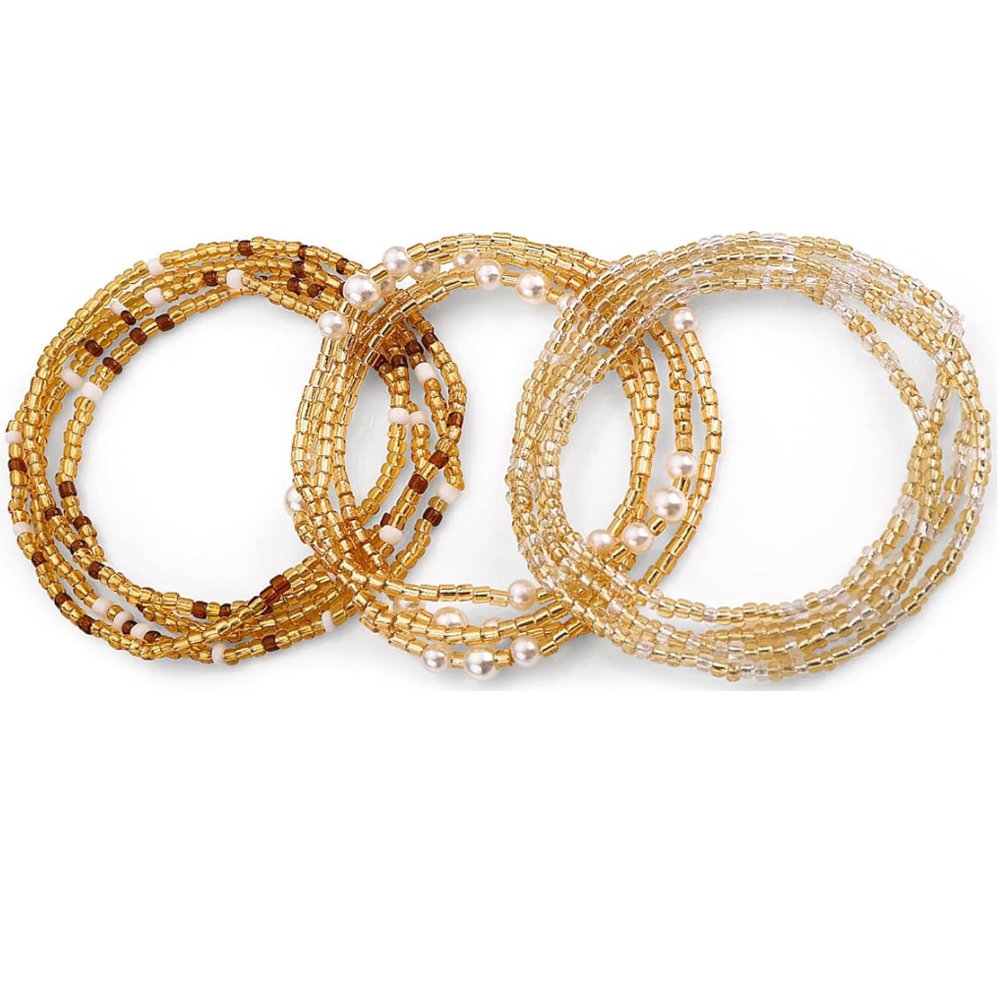 ลูกปัดคาดเอวสำหรับผู้หญิง ลูกป - Body Jewelry Ends บทวิจารณ์และราคา