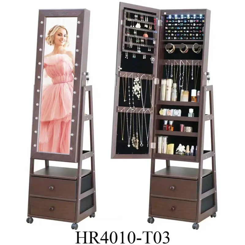 ตู้เก็บเครื่องประดับแบบกระจกเต - Body Jewelry Organizer บทวิจารณ์และราคา