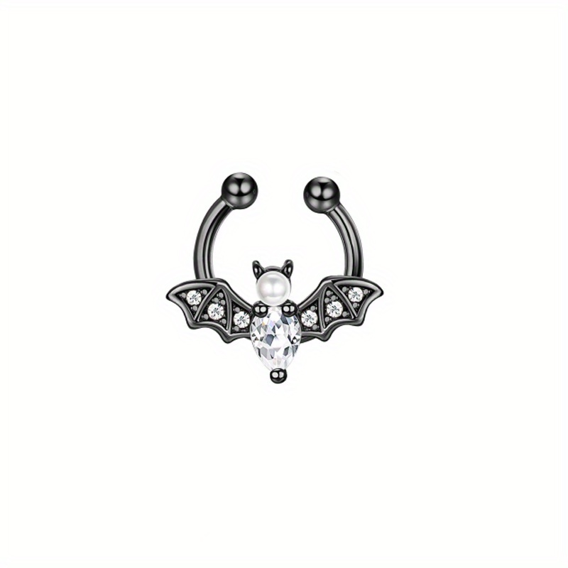EVISPOL น่ารักฮาโลวีนค้างคาว F - Body Jewelry Nose Studs บทวิจารณ์และราคา