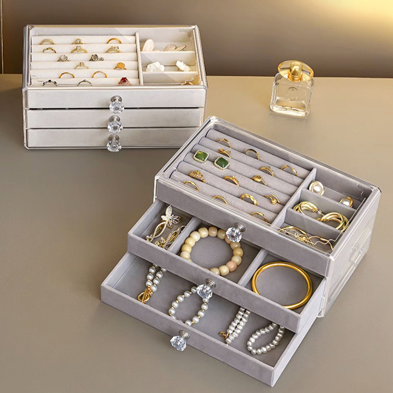 กล่องเก็บเครื่องประดับกำมะหยี่ - Body Jewelry Organizer บทวิจารณ์และราคา