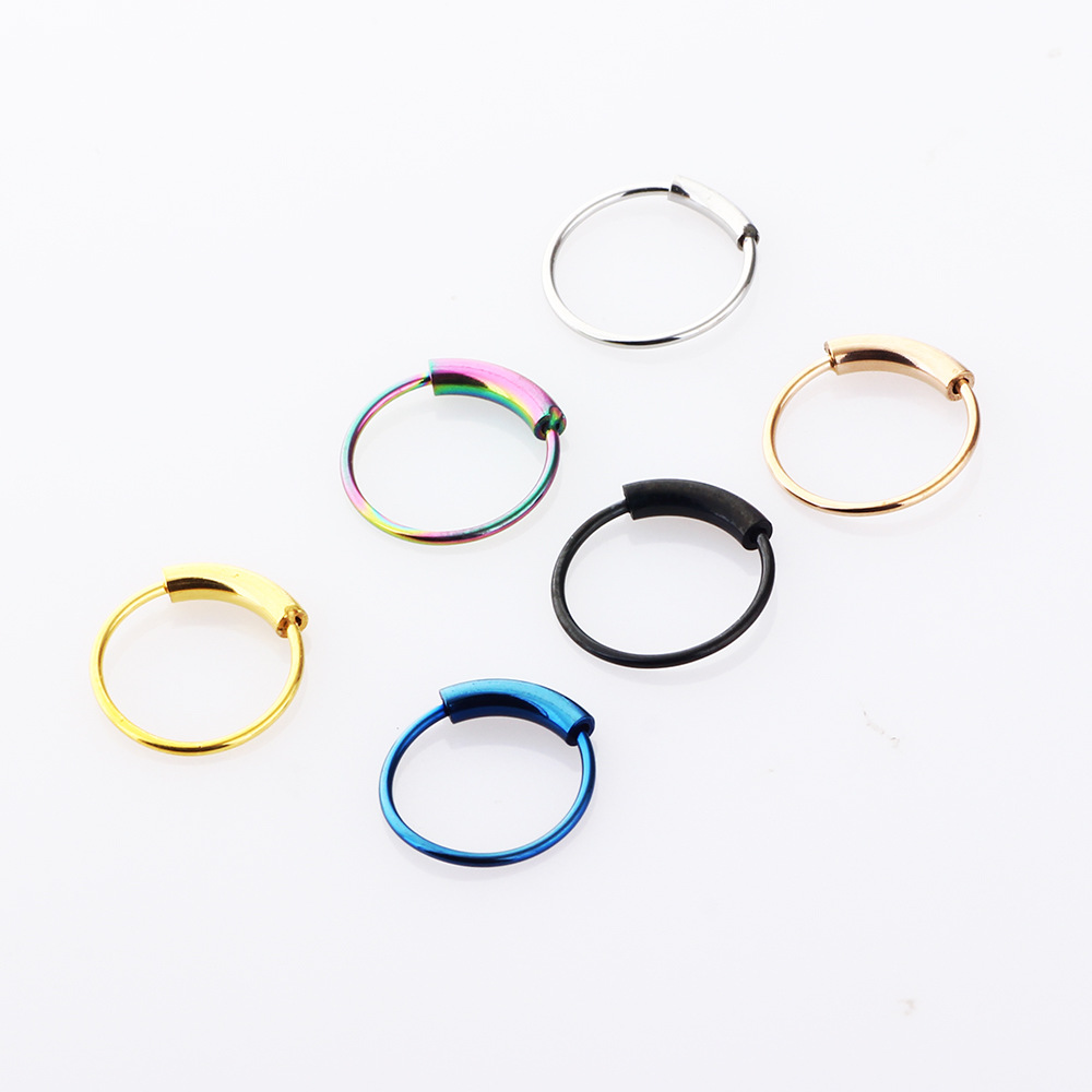 3 ชิ้น/ล็อต แหวนเหล็กผ่าตัด 31 - Body Jewelry Nose Studs บทวิจารณ์และราคา
