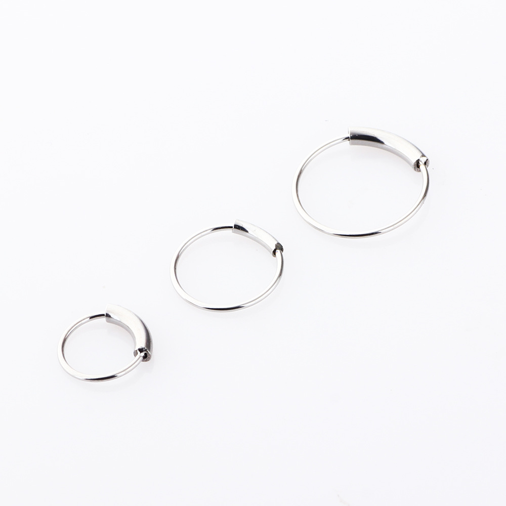 3 ชิ้น/ล็อต แหวนเหล็กผ่าตัด 31 - Body Jewelry Nose Studs บทวิจารณ์และราคา