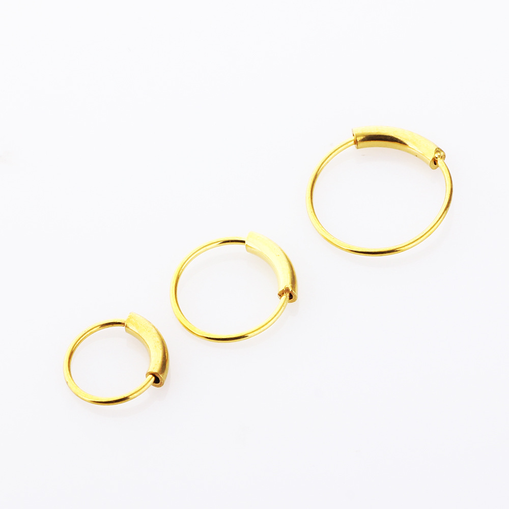 3 ชิ้น/ล็อต แหวนเหล็กผ่าตัด 31 - Body Jewelry Nose Studs บทวิจารณ์และราคา