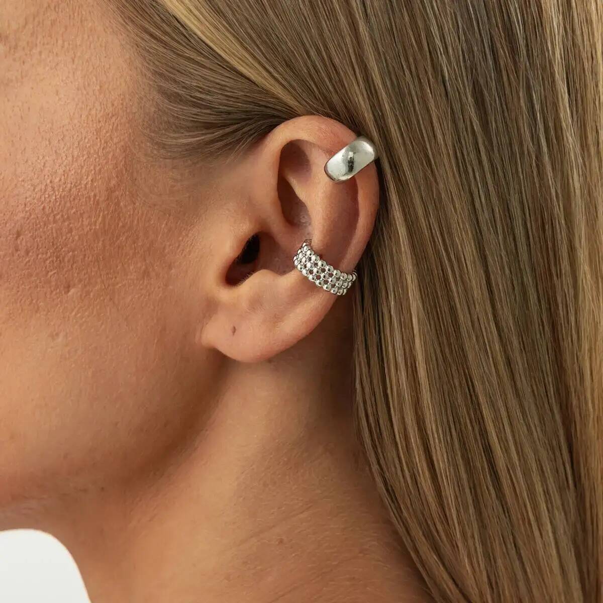 ต่างหูหนีบรูปทรงเรขาคณิตแบบไม่ - Body Jewelry Kit บทวิจารณ์และราคา