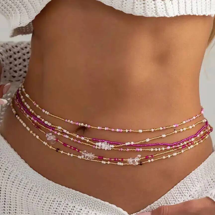 ชุดเครื่องประดับรัดเอวแบบโบโฮ  - Body Jewelry Women บทวิจารณ์และราคา